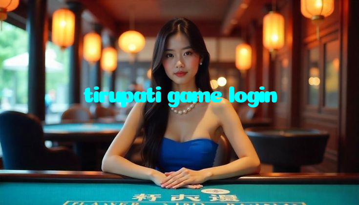 tirupati game login casino presented on mobile device in Pakistan with slots and live games